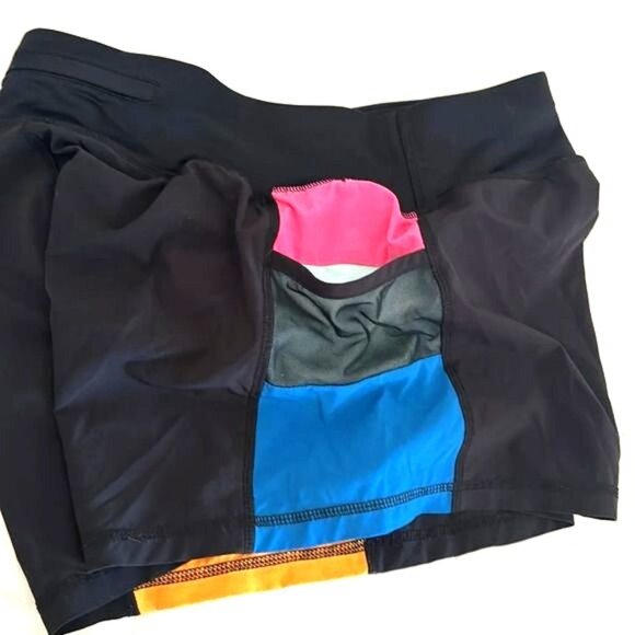 Fila Sport Womens Colorblock Athletic Shorts M - Picture 4 of 8